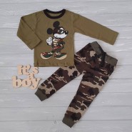 Костюм "Микки камуфляжный со штанами" 13-099